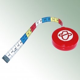 Rollbandmaß HM mit empfohlener BdB-Farbkennung