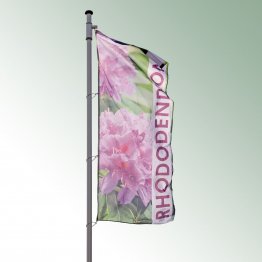 Hissflagge 300 x 120 cm Rhododendron
