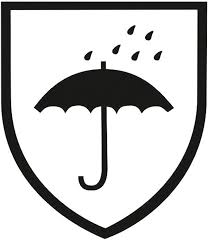 EN 343 Schutz vor Regen Piktogramm